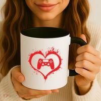 Gamer Heart Coffee Mug thumb 3