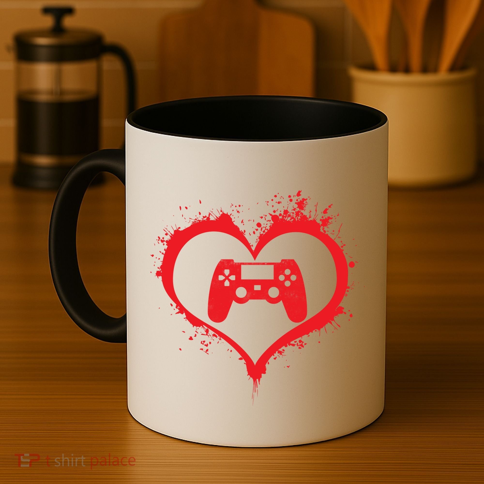 Gamer Heart Coffee Mug