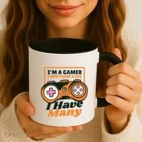 Gamer I Don't Have A Life I Have Many Coffee Mug thumb 3