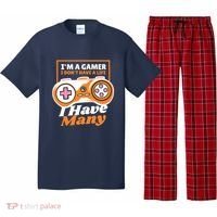 Gamer I Don't Have A Life I Have Many Pajama Set thumb 0