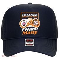 Gamer I Don't Have A Life I Have Many Hat thumb 0