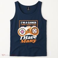 Gamer I Don't Have A Life I Have Many Tank Top thumb 2