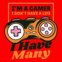 Gamer I Don't Have A Life I Have Many Santa Hat thumb 1