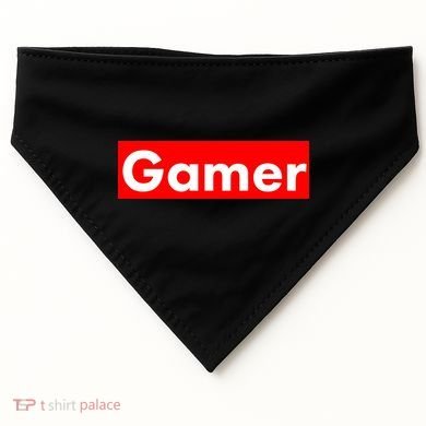 Gamer Logo USA-Made Doggie Bandana