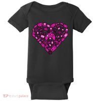 Gamer Love Baby Bodysuit thumb 0