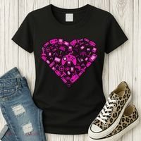 Gamer Love Women's T-Shirt thumb 3