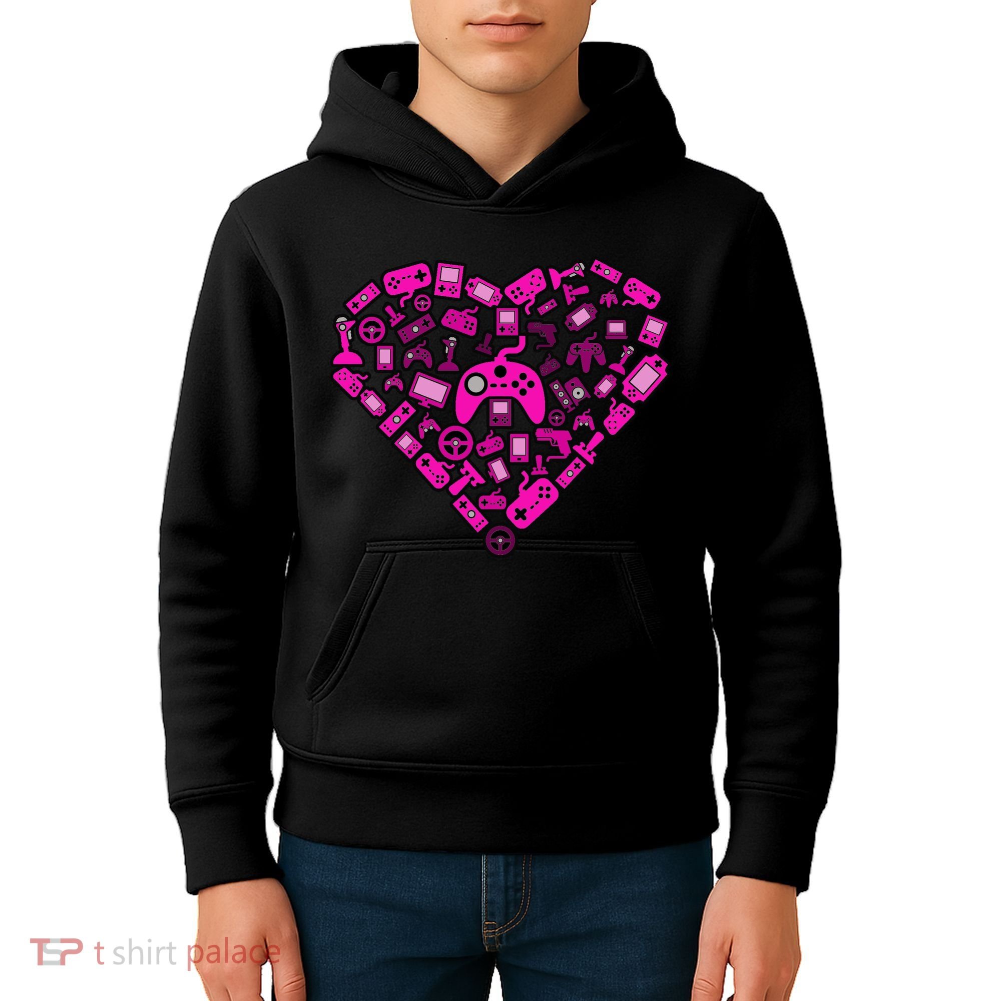 Gamer Love Kids Hoodie