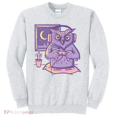 Gamer Owl Sweatshirt