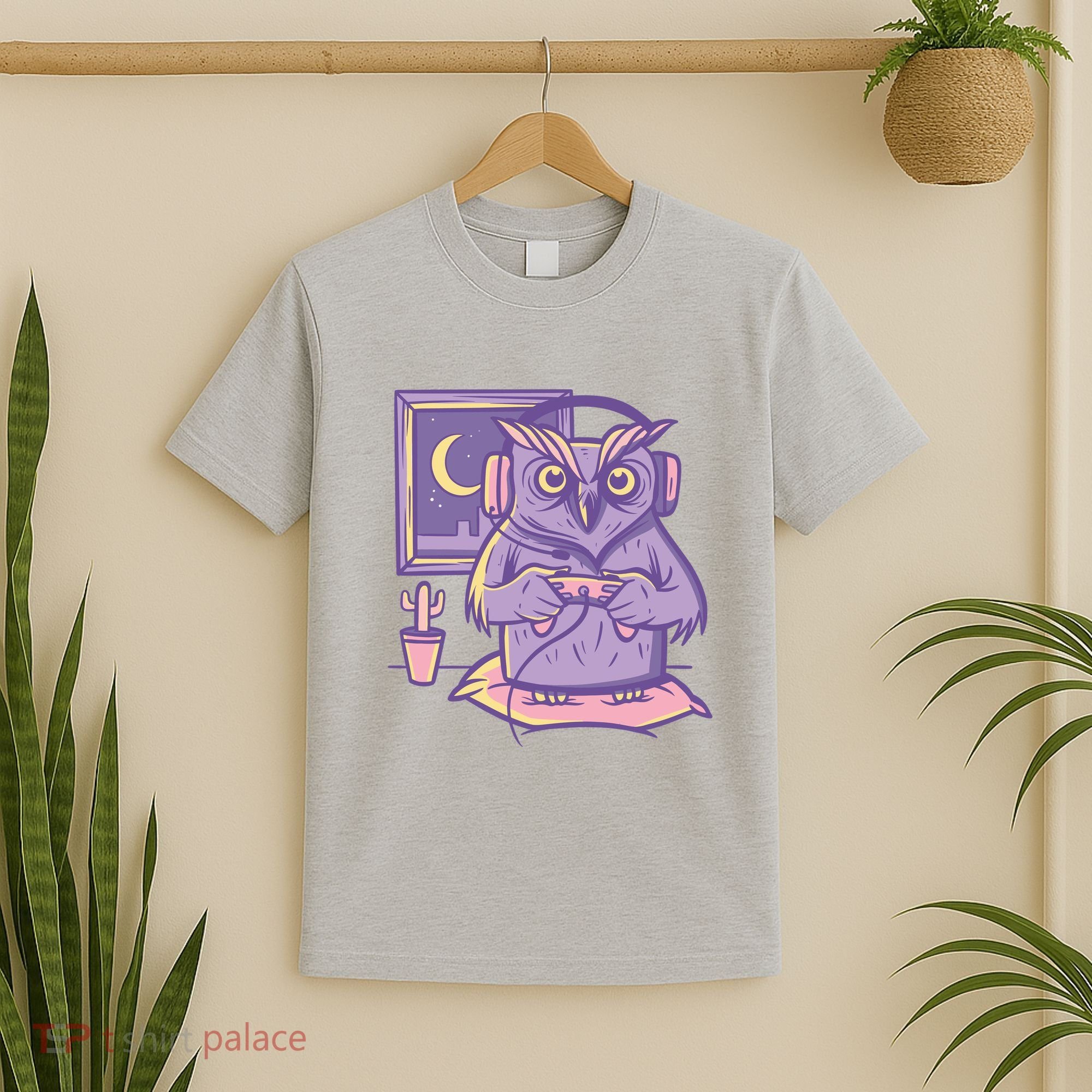 Gamer Owl T-Shirt