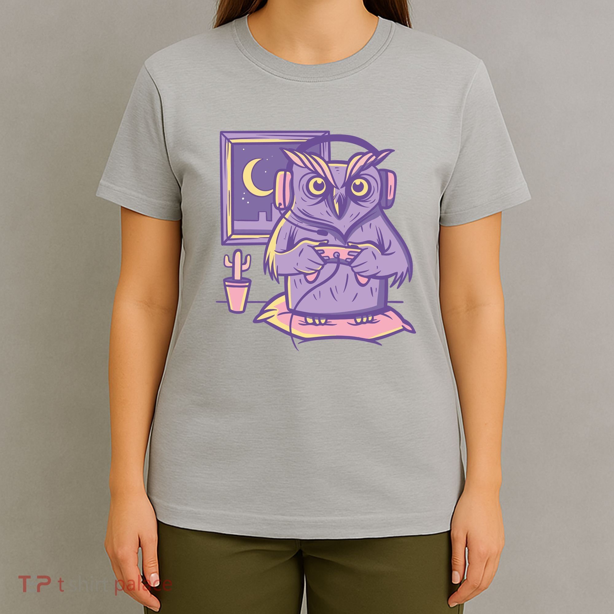 Gamer Owl T-Shirt