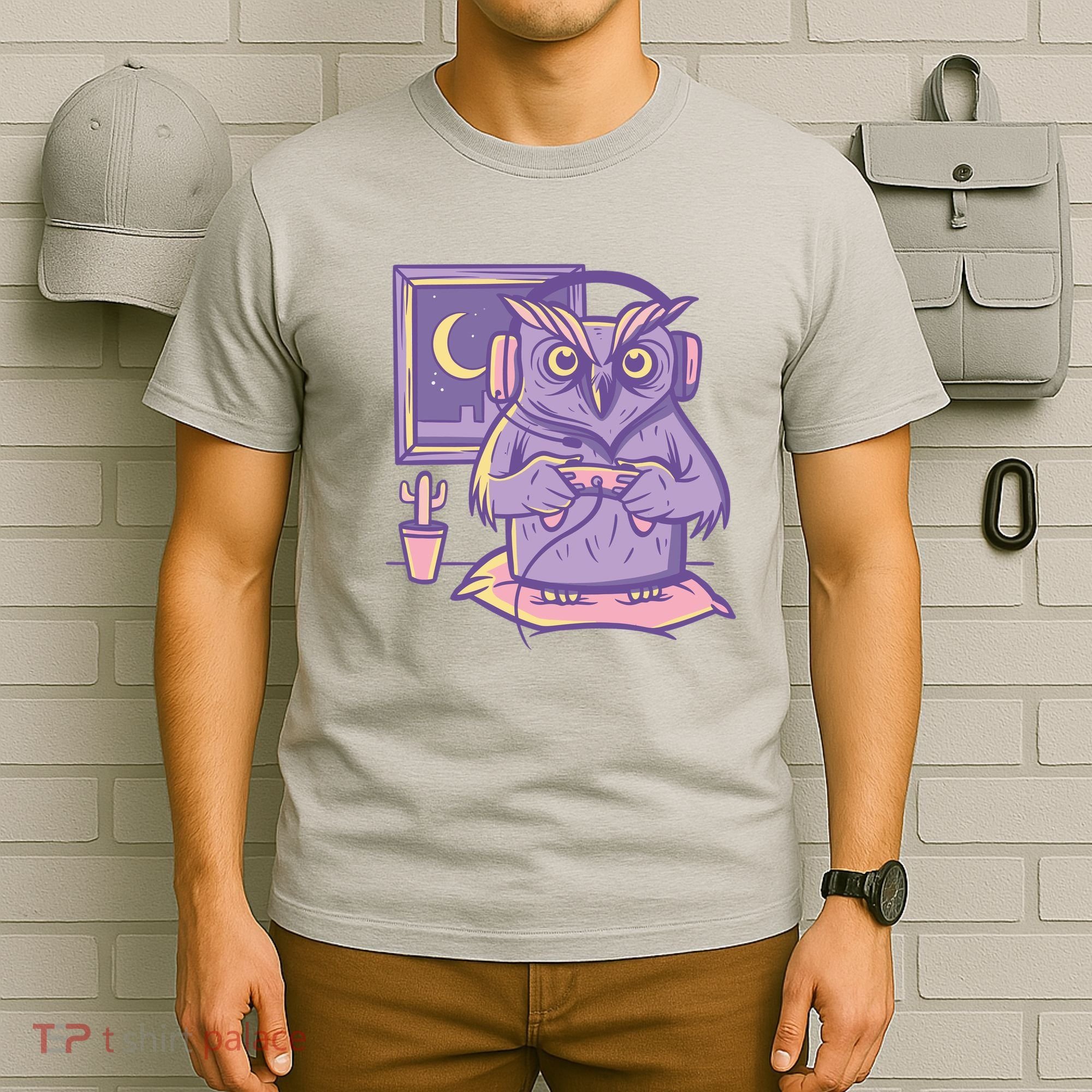 Gamer Owl T-Shirt