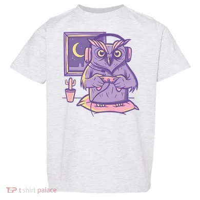 Gamer Owl Toddler T-Shirt