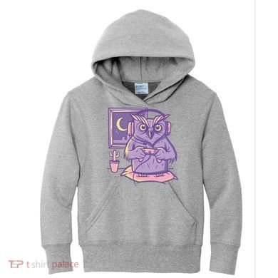 Gamer Owl Kids Hoodie