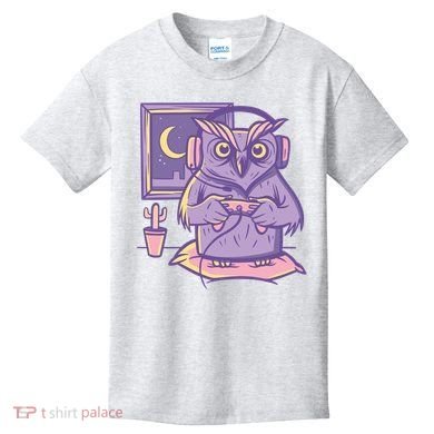 Gamer Owl Kids T-Shirt