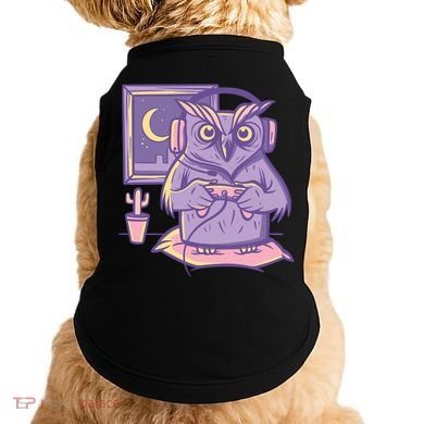 Gamer Owl Doggie Tank
