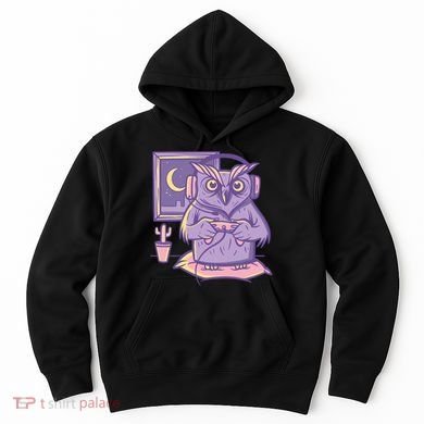 Gamer Owl Hoodie