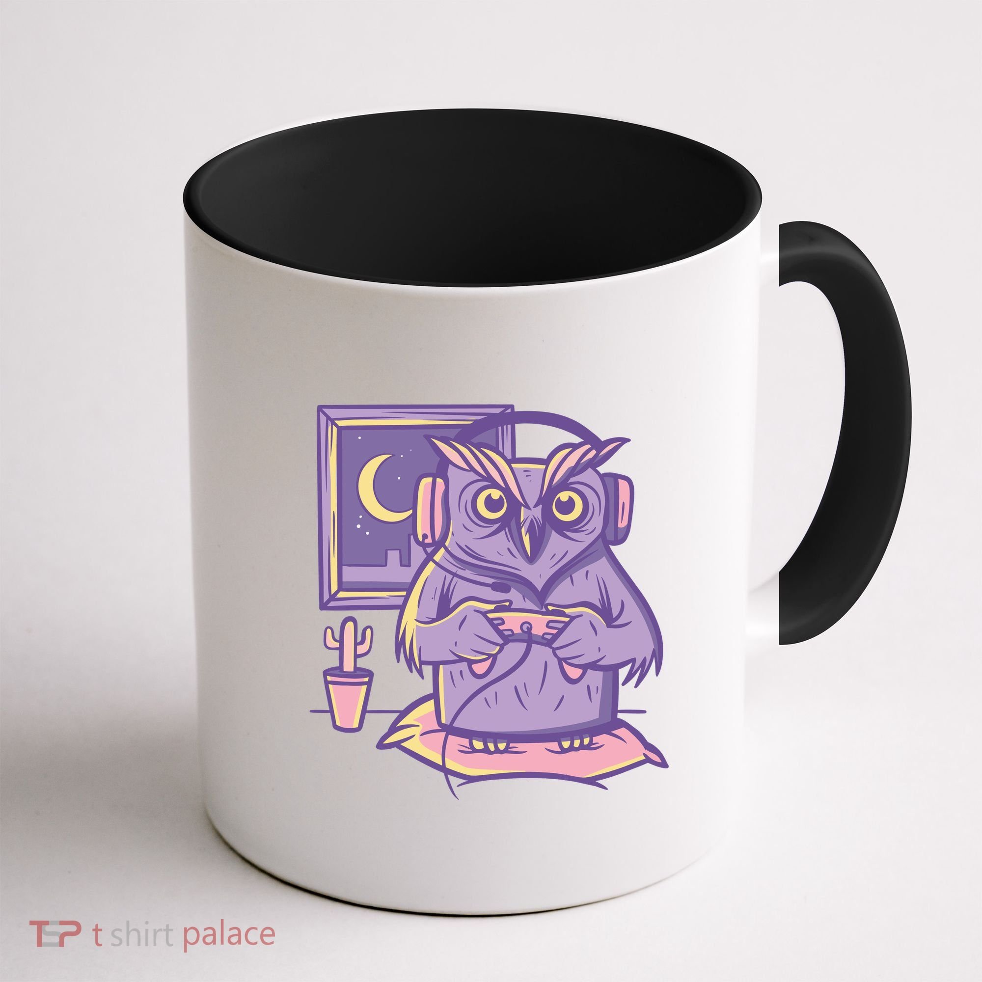 Gamer Owl Coffee Mug