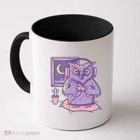 Gamer Owl Coffee Mug thumb 0