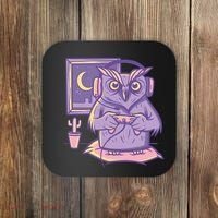 Gamer Owl Coaster thumb 0