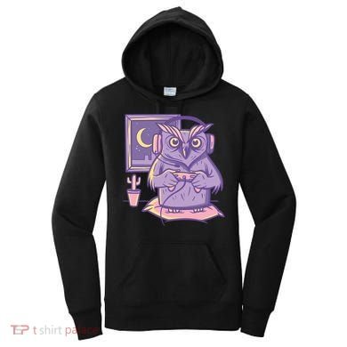 Gamer Owl Women's Hoodie