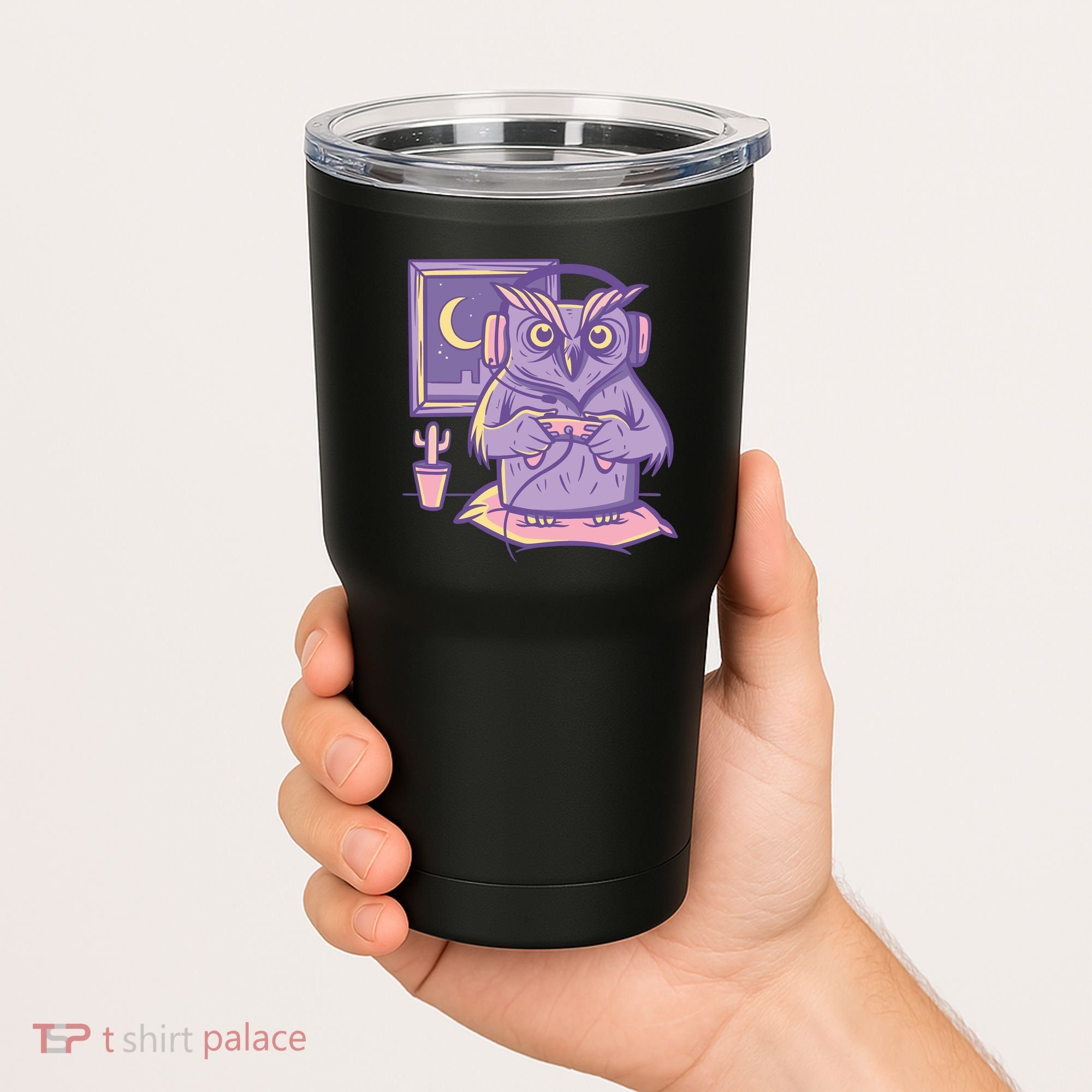 Gamer Owl Tumbler