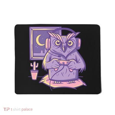 Gamer Owl Mousepad