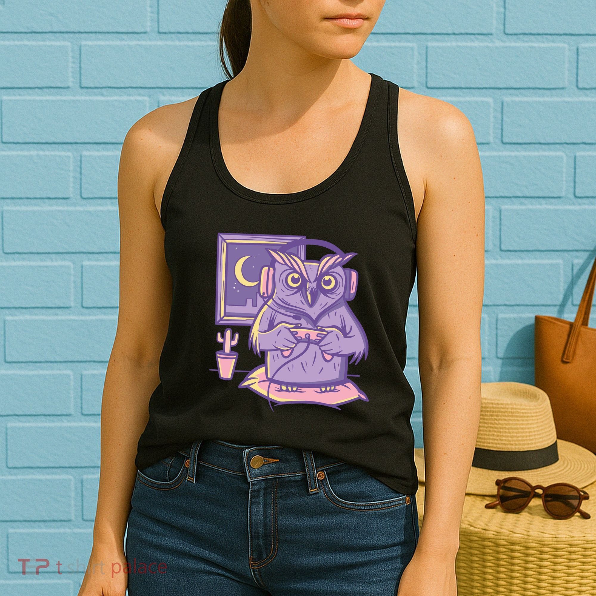 Gamer Owl Women's Tank Top