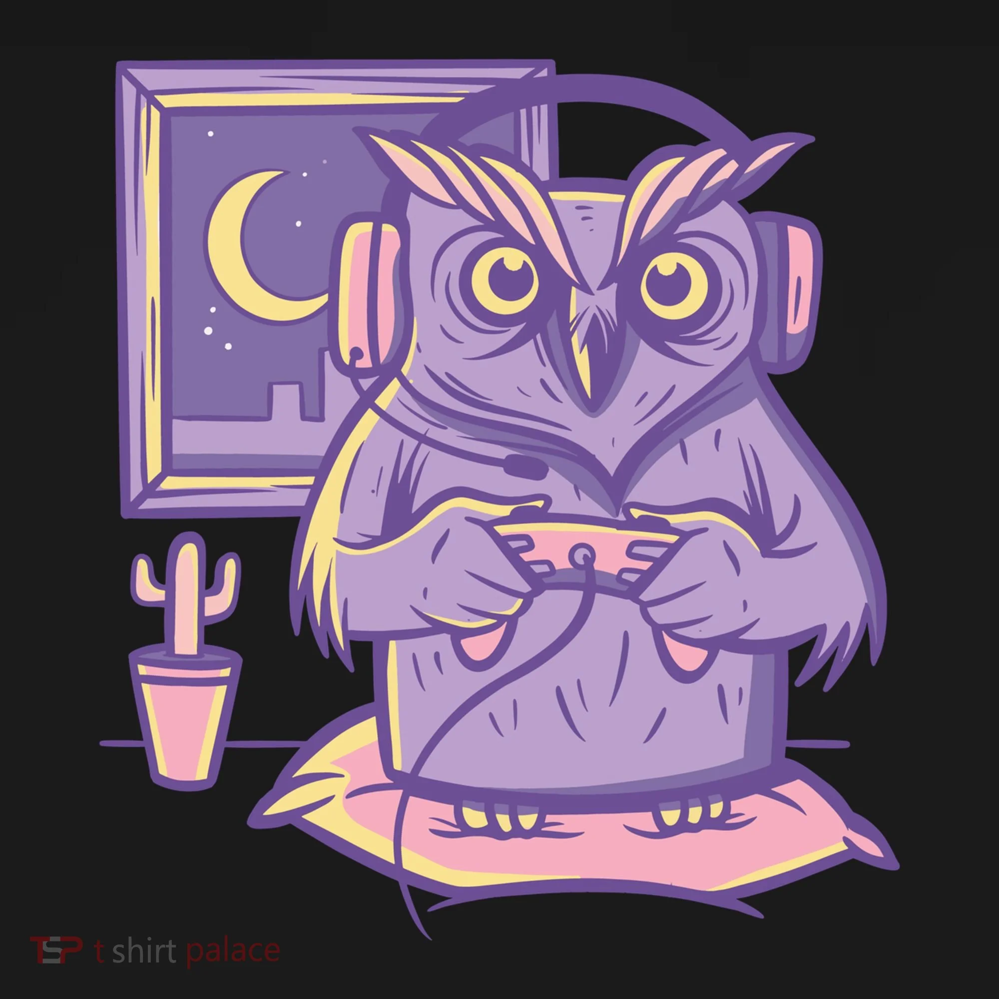 Gamer Owl Baby Bodysuit