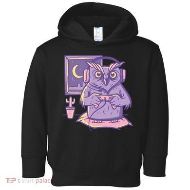 Gamer Owl Toddler Hoodie