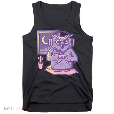 Gamer Owl Tank Top
