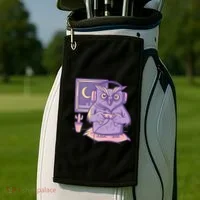 Gamer Owl Golf Towel thumb 2