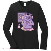 Gamer Owl Women's Long Sleeve Shirt thumb 0