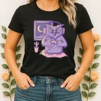 Gamer Owl Women's T-Shirt thumb 2