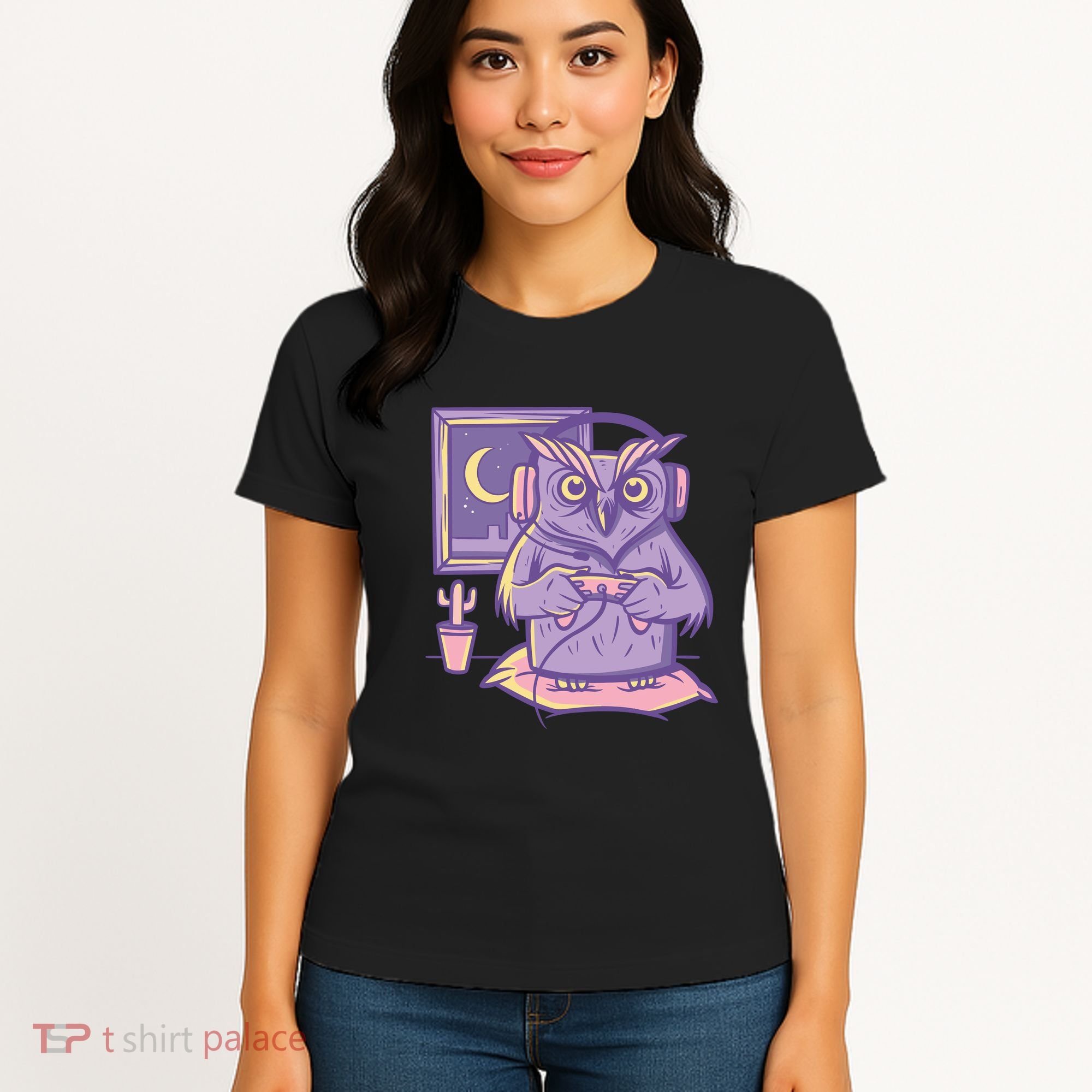 Gamer Owl Women's T-Shirt