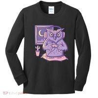 Gamer Owl Kids Long Sleeve Shirt thumb 0