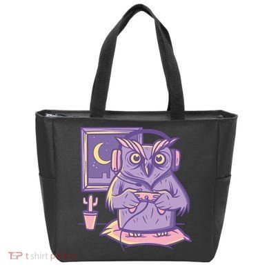 Gamer Owl Tote Bag