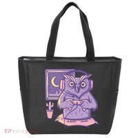 Gamer Owl Tote Bag thumb 0