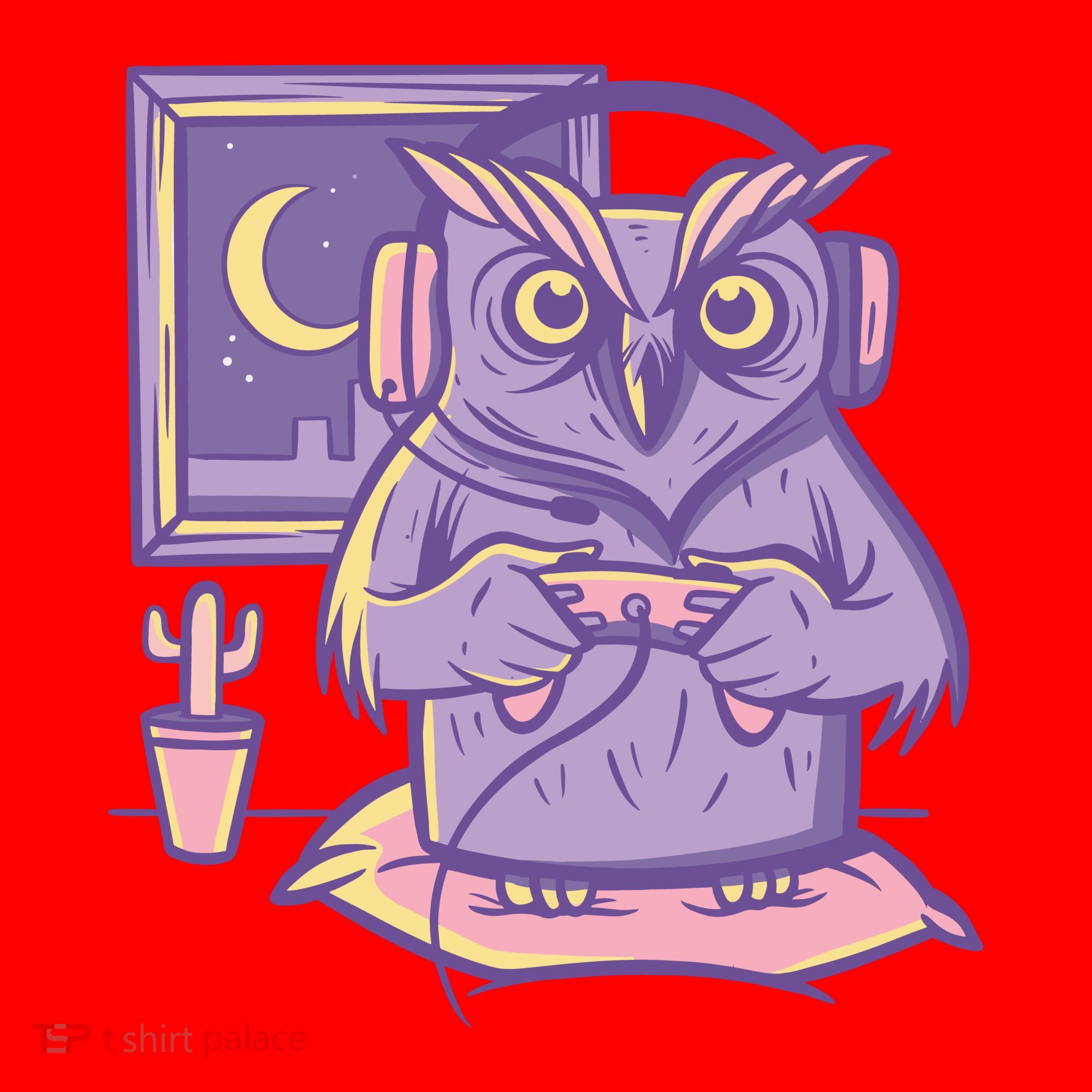 Gamer Owl Santa Hat