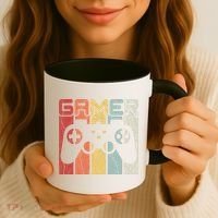 Gamer Retro Controller Coffee Mug thumb 3