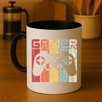 Gamer Retro Controller Coffee Mug thumb 4