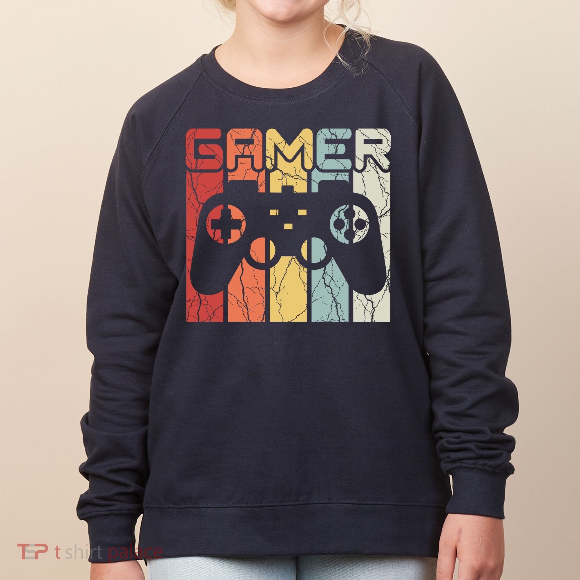 Gamer Retro Controller Women's Sweatshirt