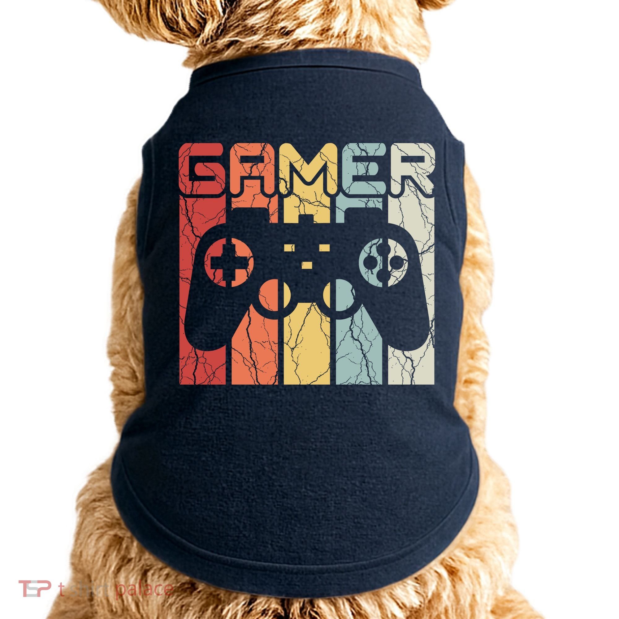 Gamer Retro Controller Doggie Tank