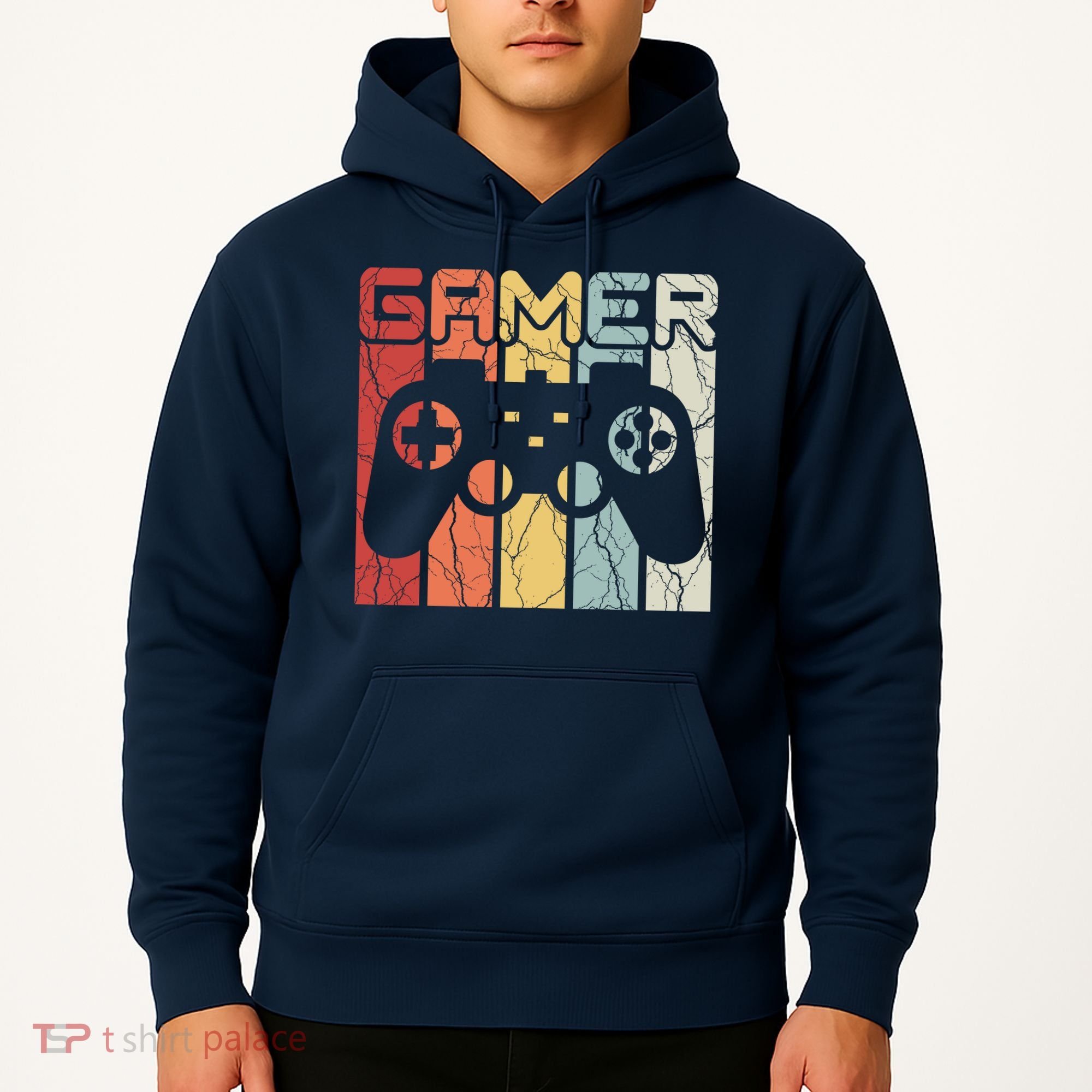 Gamer Retro Controller Hoodie