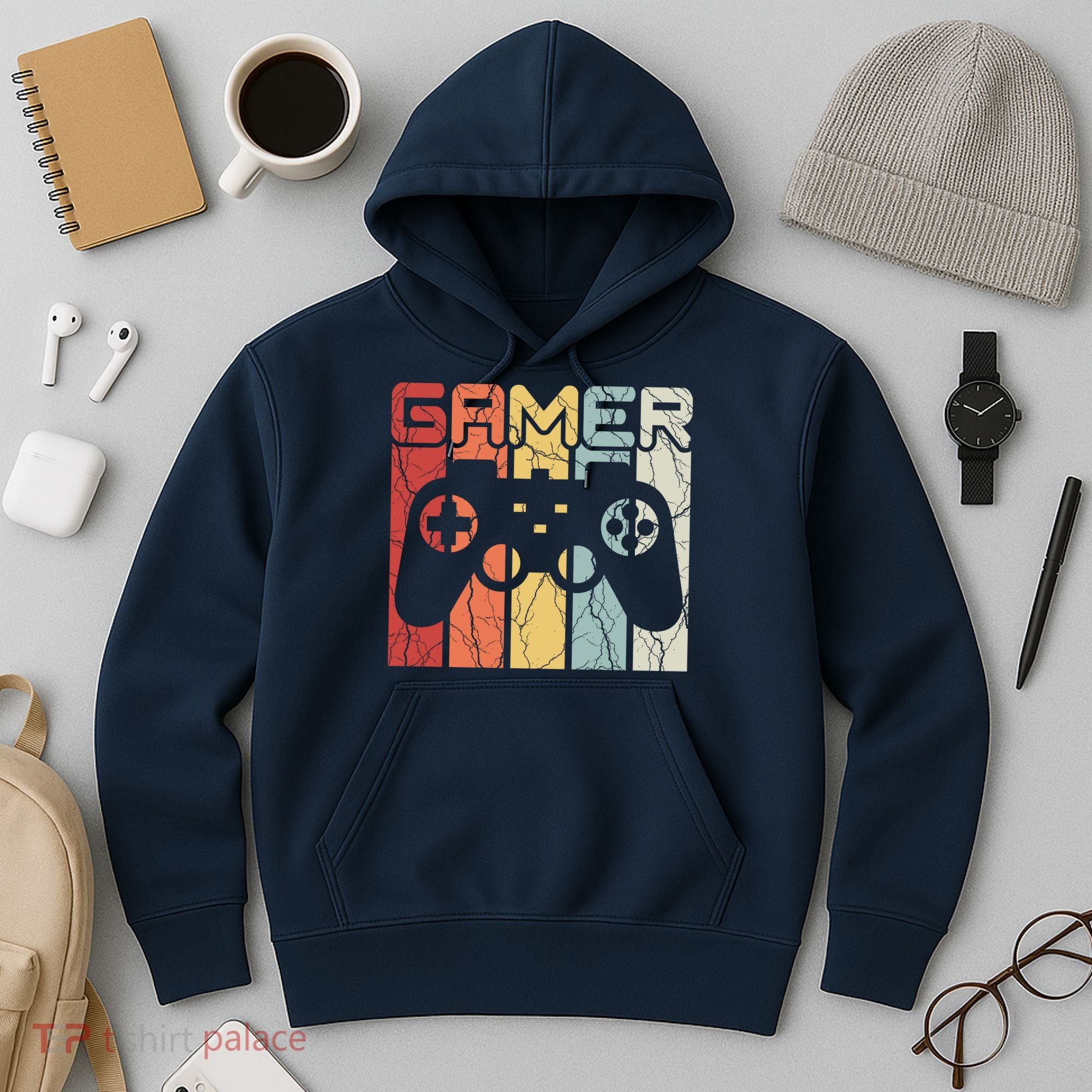 Gamer Retro Controller Hoodie