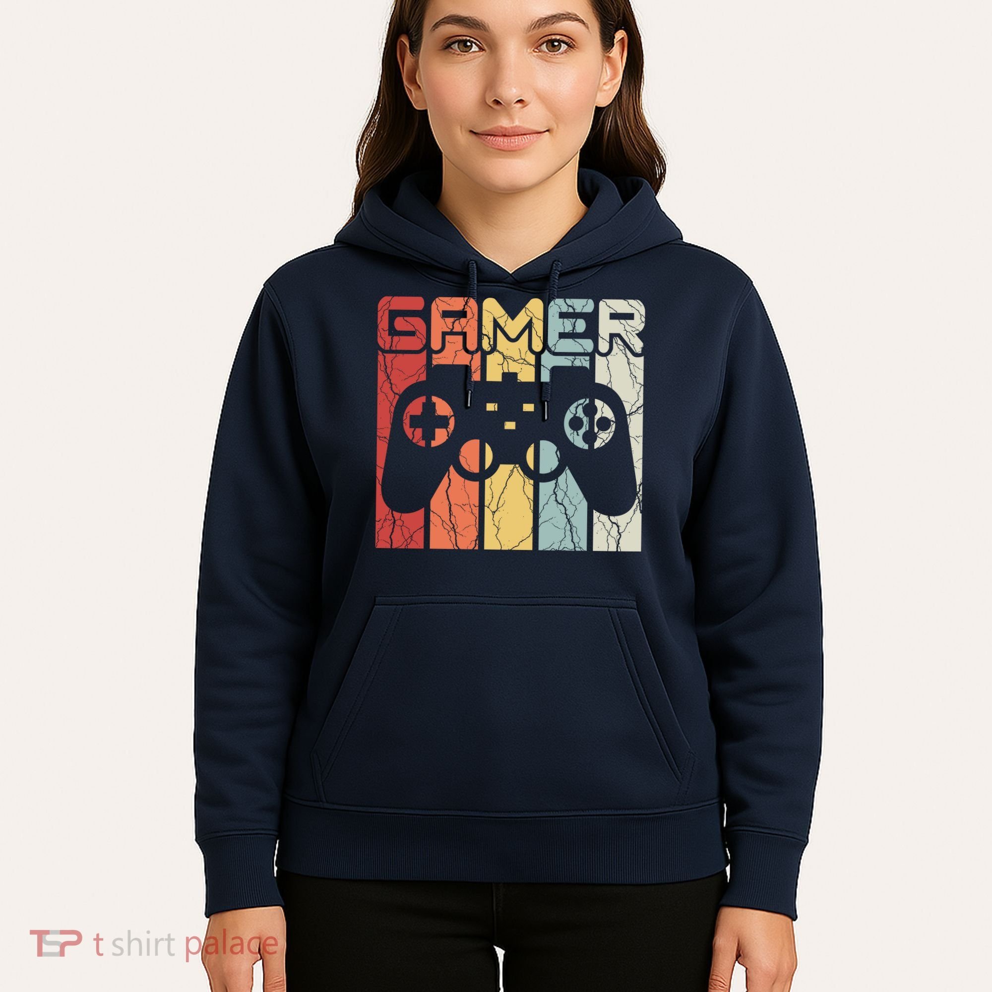 Gamer Retro Controller Hoodie