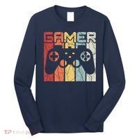Gamer Retro Controller Long Sleeve Shirt thumb 0