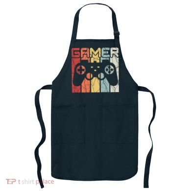 Gamer Retro Controller Apron