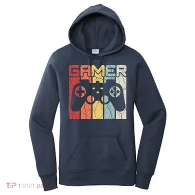 Gamer Retro Controller Women's Hoodie