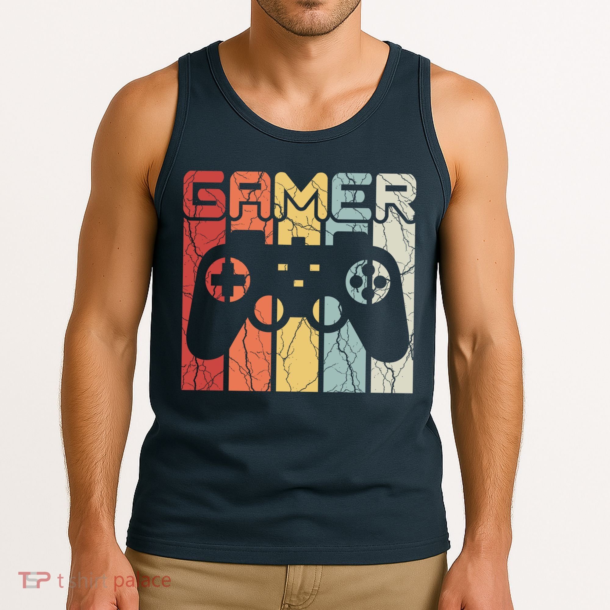 Gamer Retro Controller Tank Top