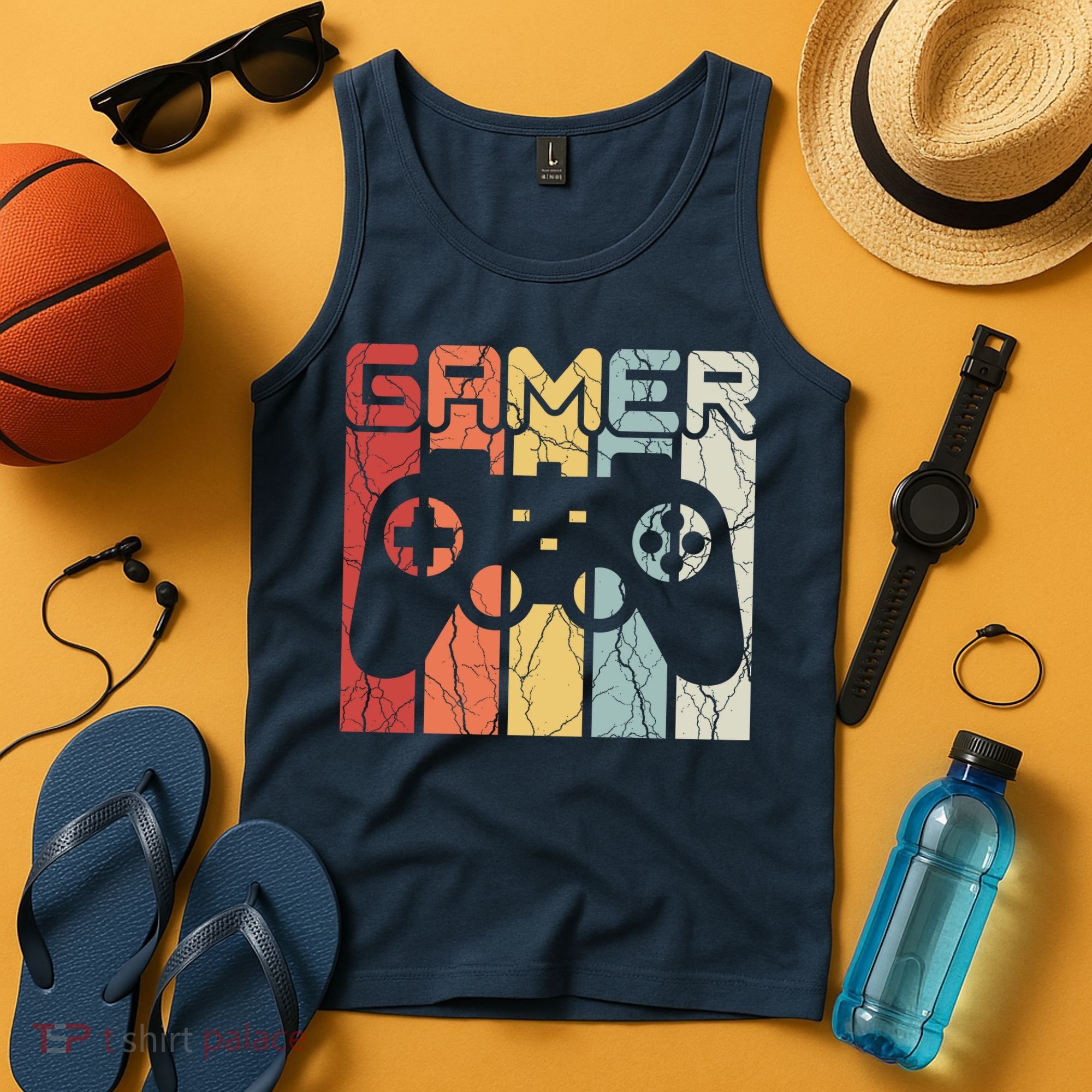 Gamer Retro Controller Tank Top